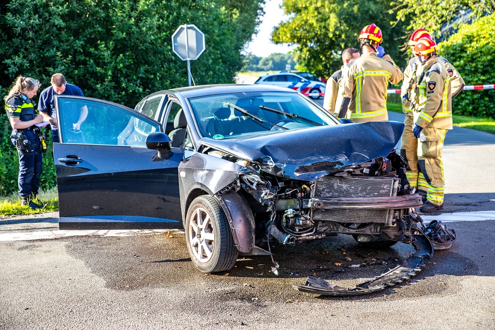 Ravage en twee gewonden na ongeval