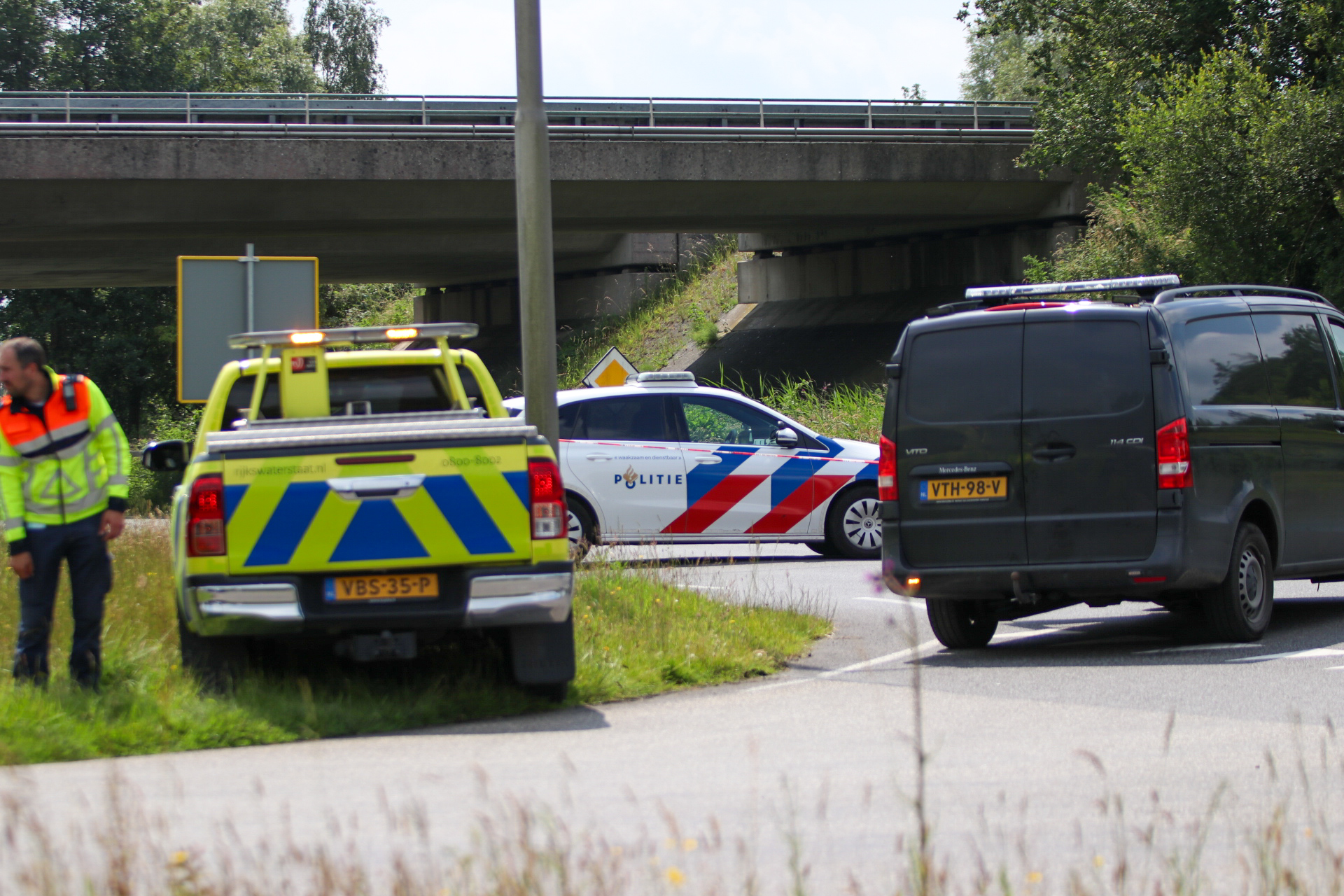 A7 dicht in verband met mogelijk aangetroffen explosief