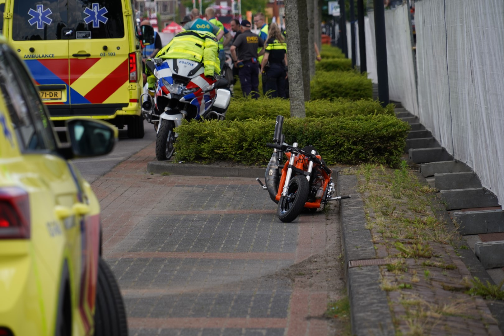 VIDEO: Zeer ernstig ongeval tijdens TT Brommersprint in Assen