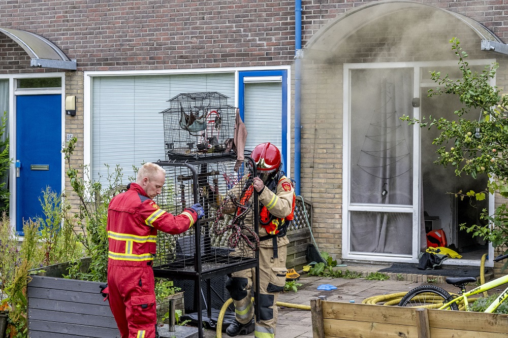 Papegaai overleden bij woningbrand, gezin voor tweede keer getroffen