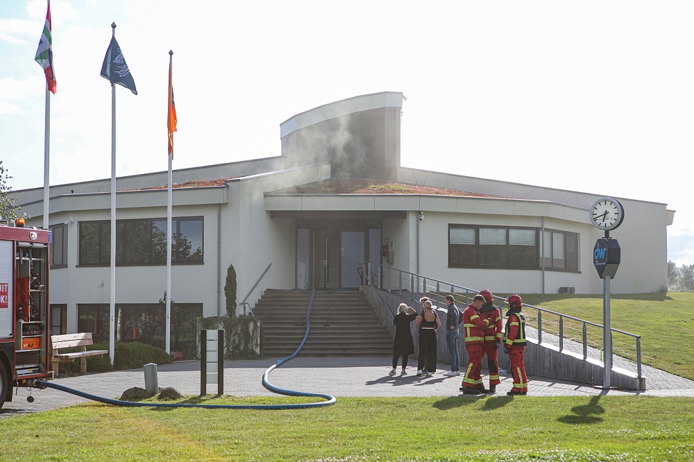 Brand bij golfclub snel onder controle