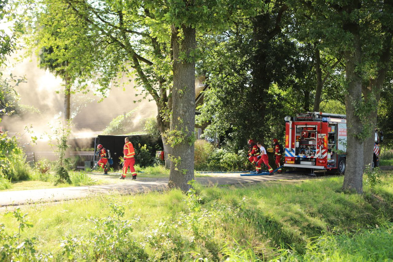 Brand op bovenverdieping van woning in Musselkanaal