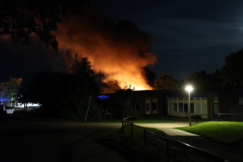 Brand in school voor speciaal onderwijs