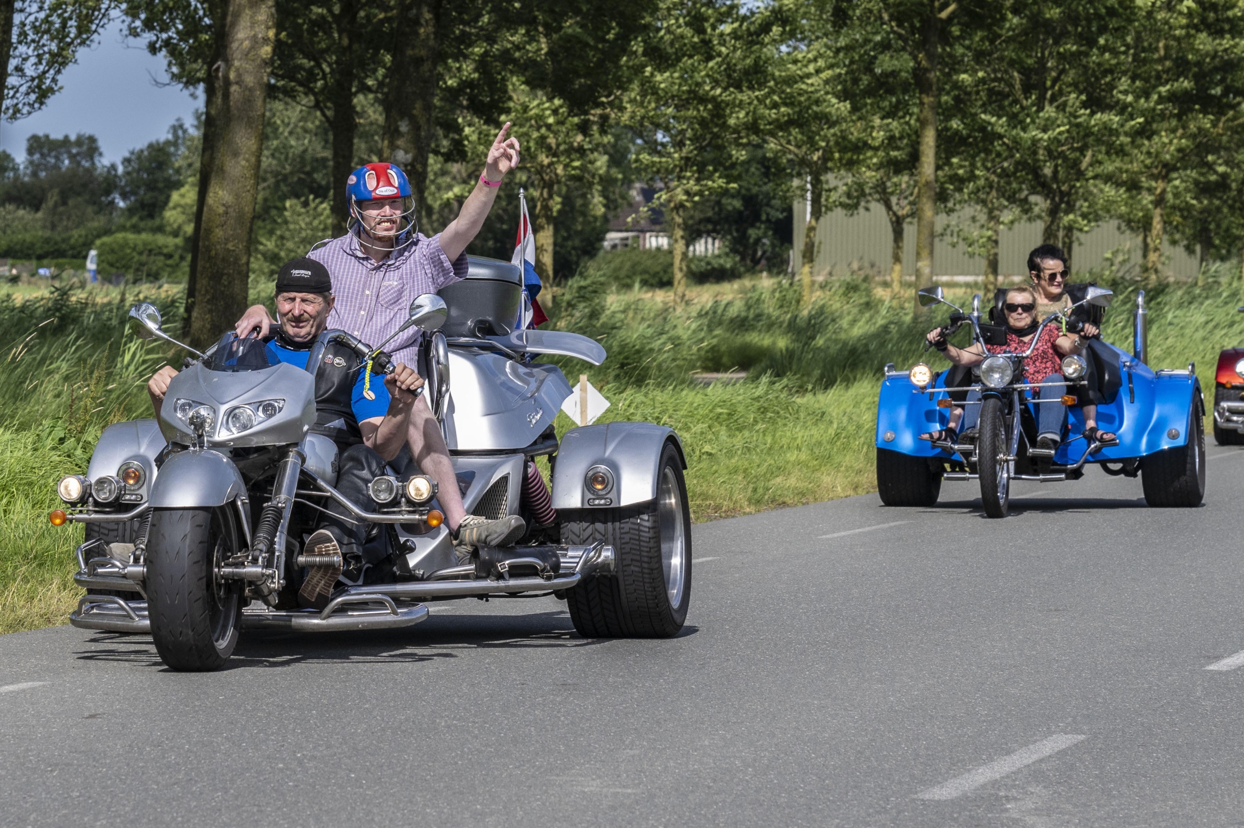 Verwendag in Weiwerd: Trike-tocht door het Groninger Landschap brengt stralende glimlachen