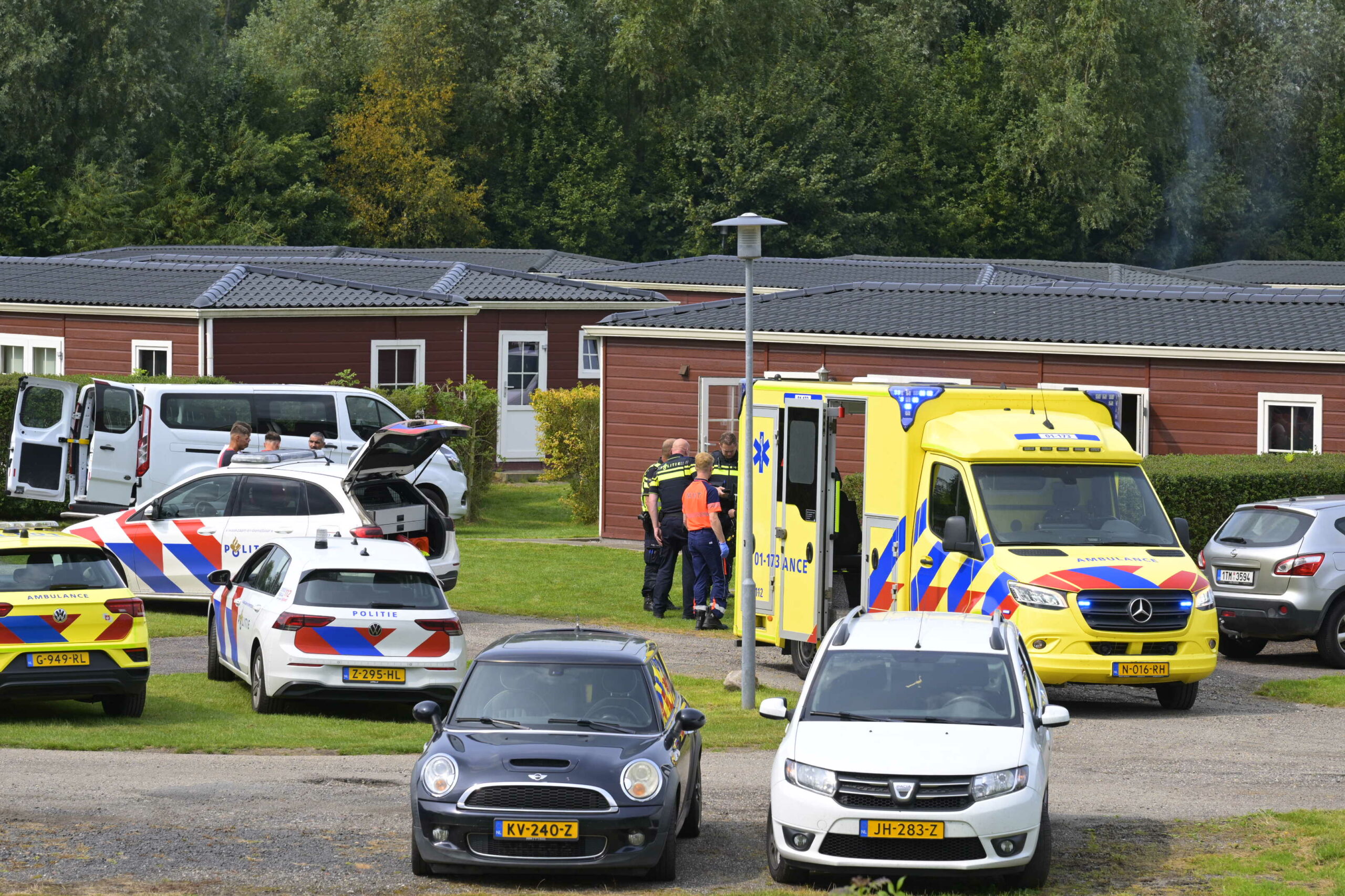 Eén persoon gewond na steekincident op vakantiepark