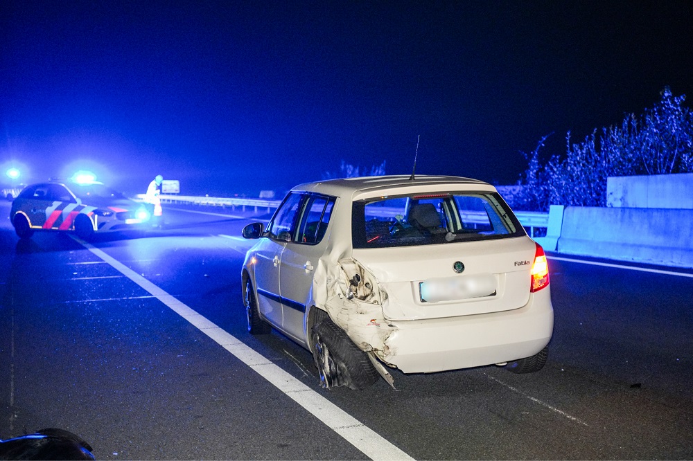 Gewonde na ongeval op A37 bij Erica