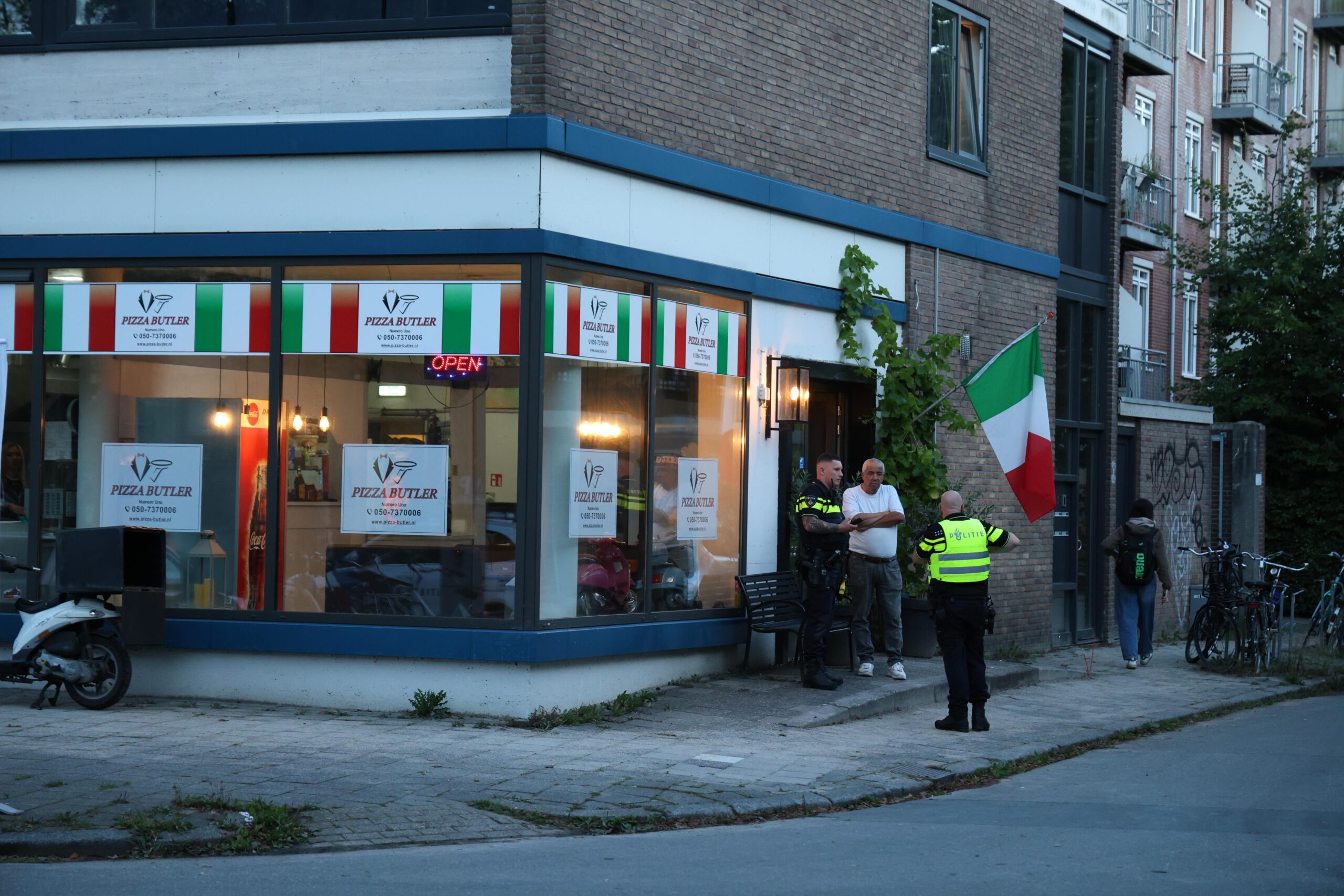 Mogelijk overval op pizzeria