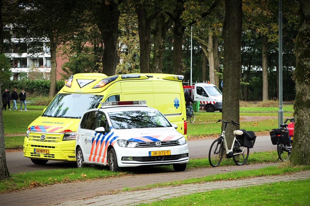 Fietsster gewond na botsing met andere fietser