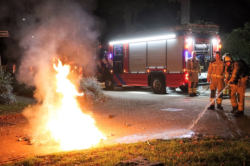 Kliko in brand na explosie