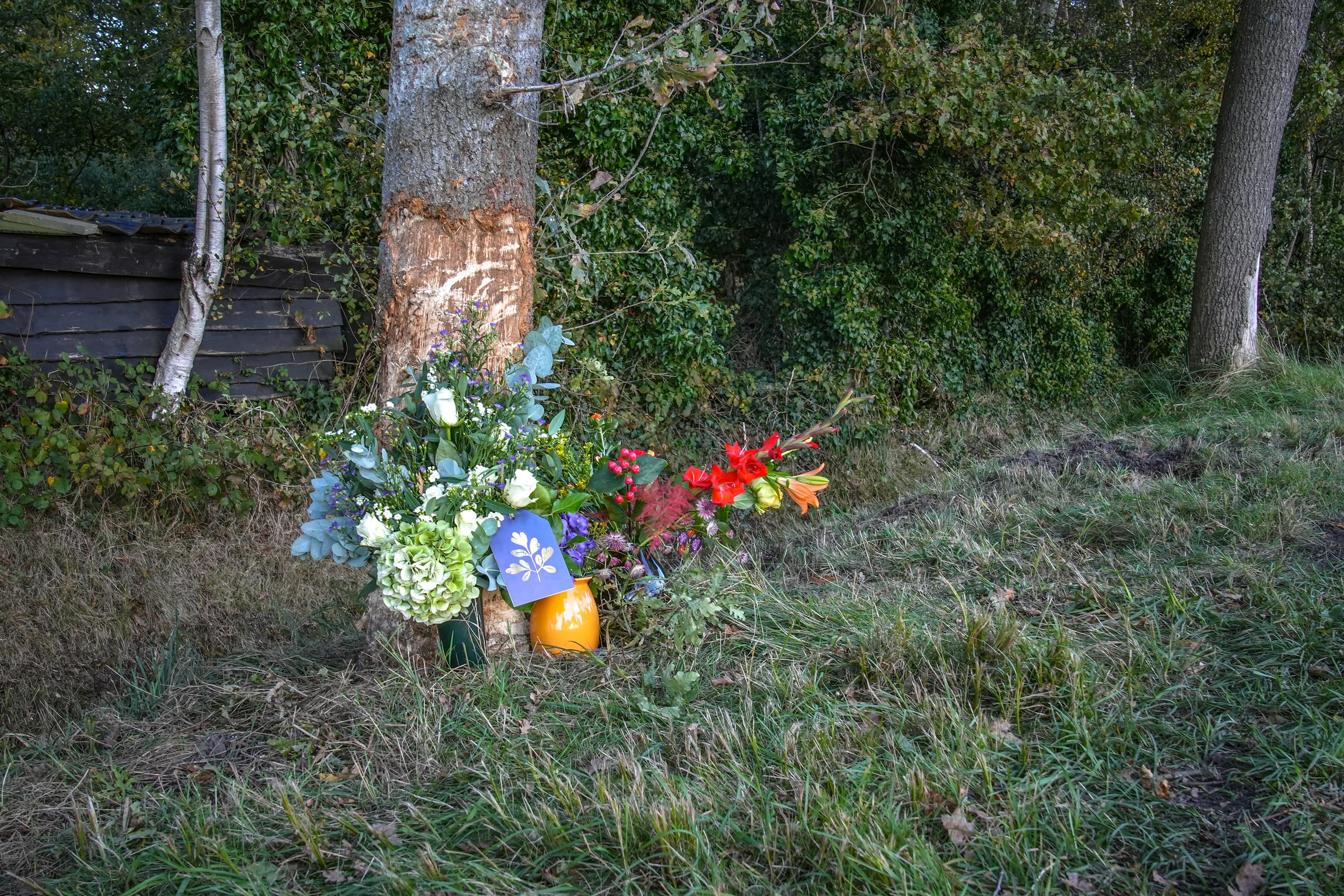 Eerste bloemen gelegd na dodelijk ongeval