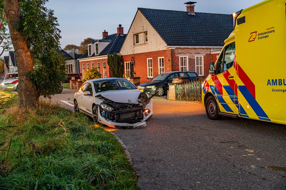 Veel schade maar geen gewonden na ongeval