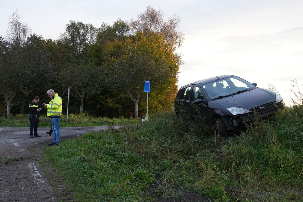 Automobilist aangehouden na veroorzaken ongeval