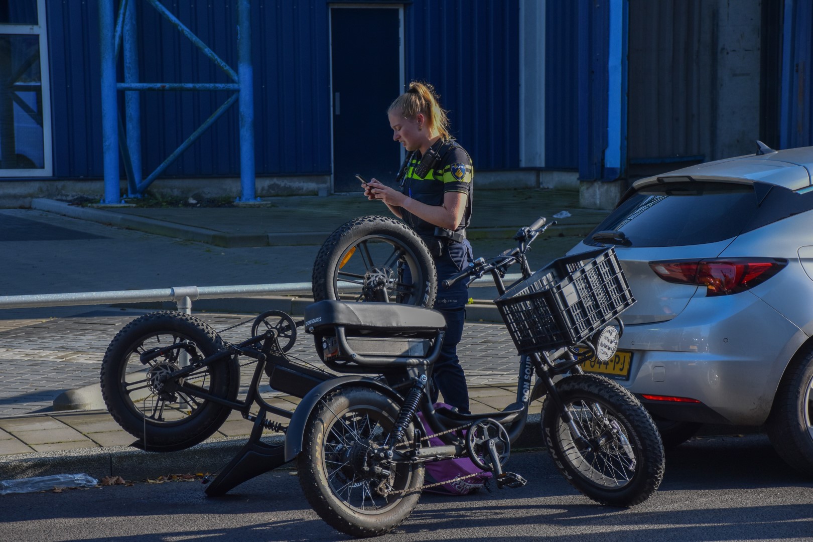 Aanrijding tussen Fatbike en Auto