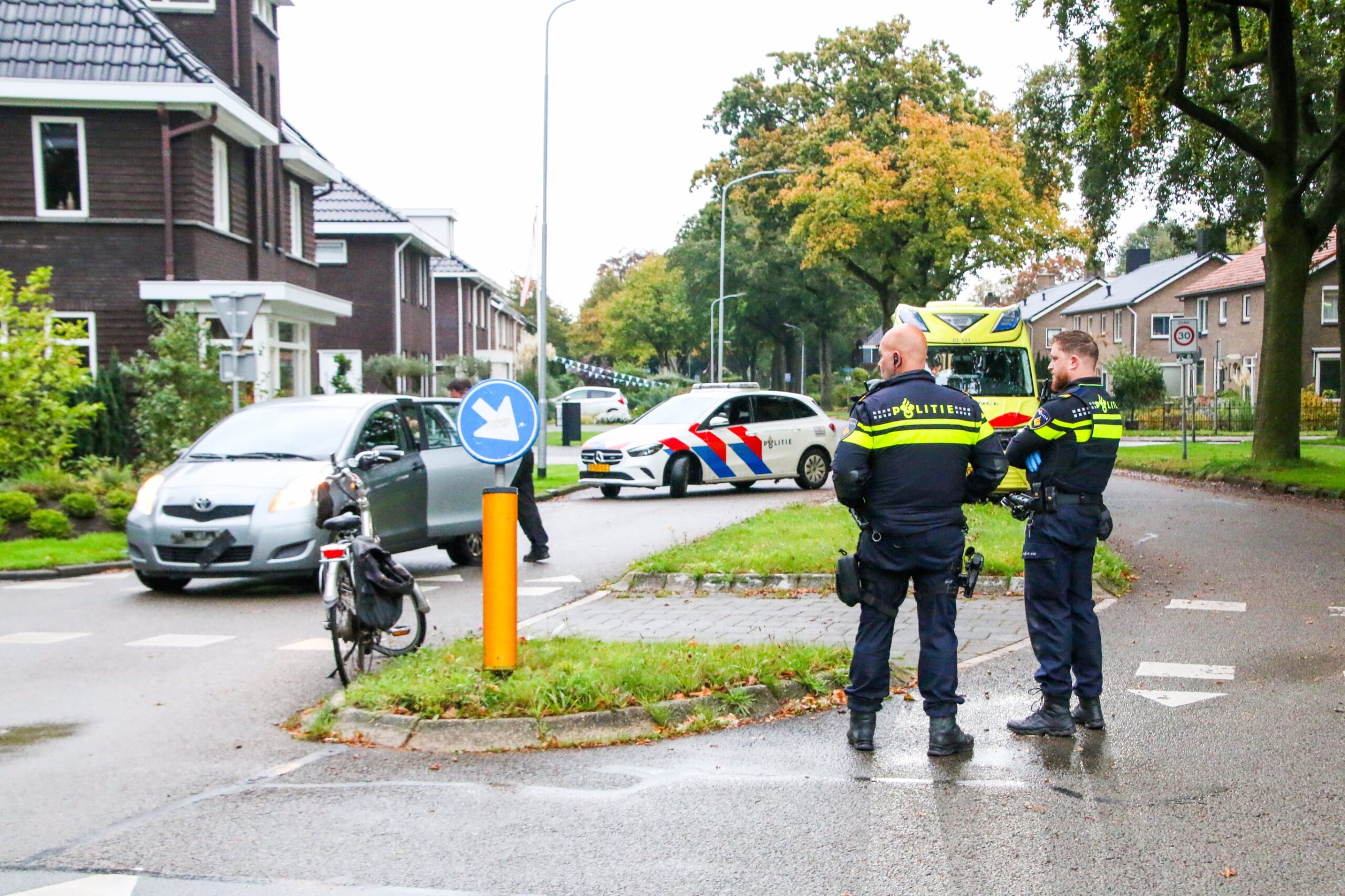 Fietser gewond na aanrijding met automobilist