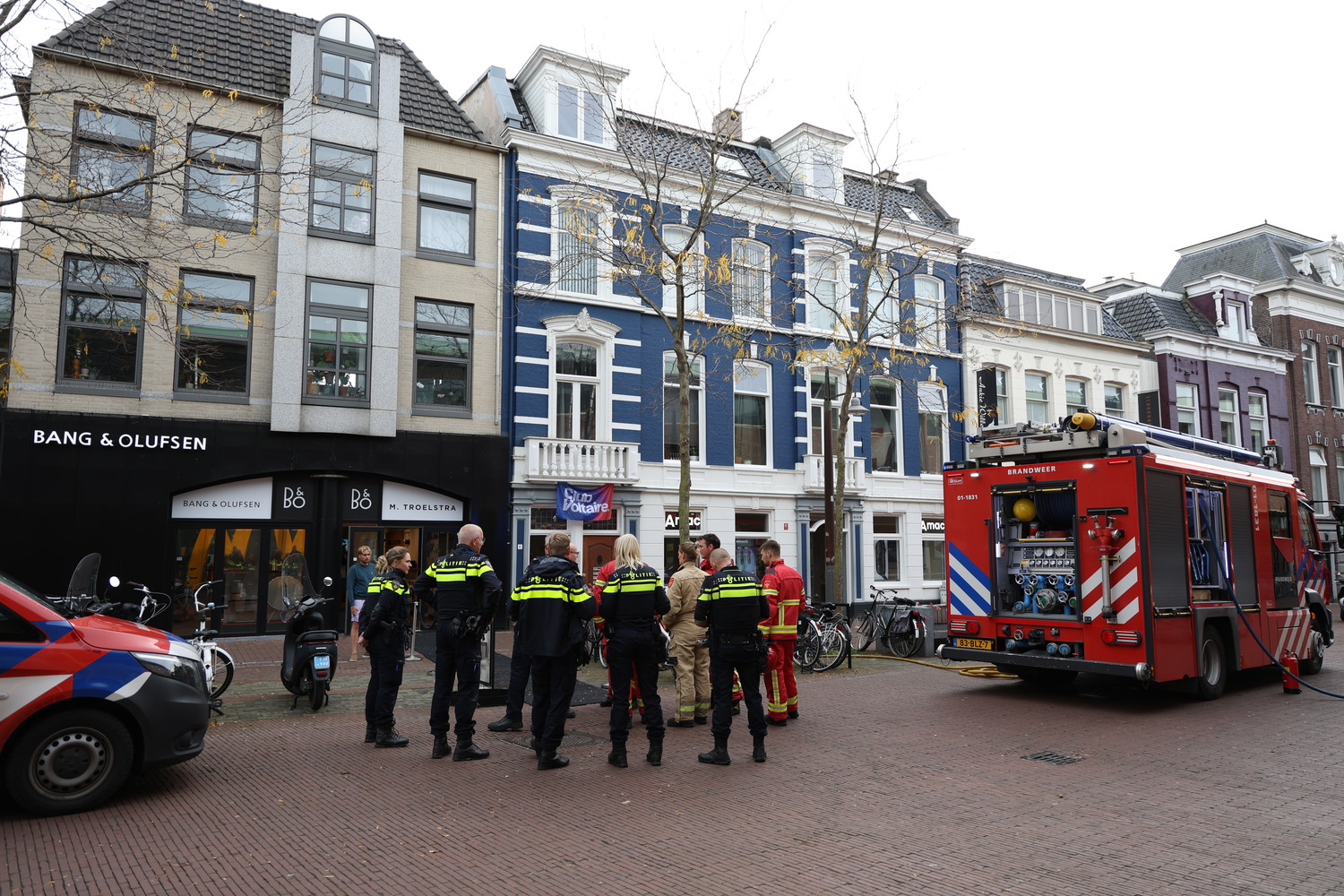 Brandweer ingezet voor woningbrand