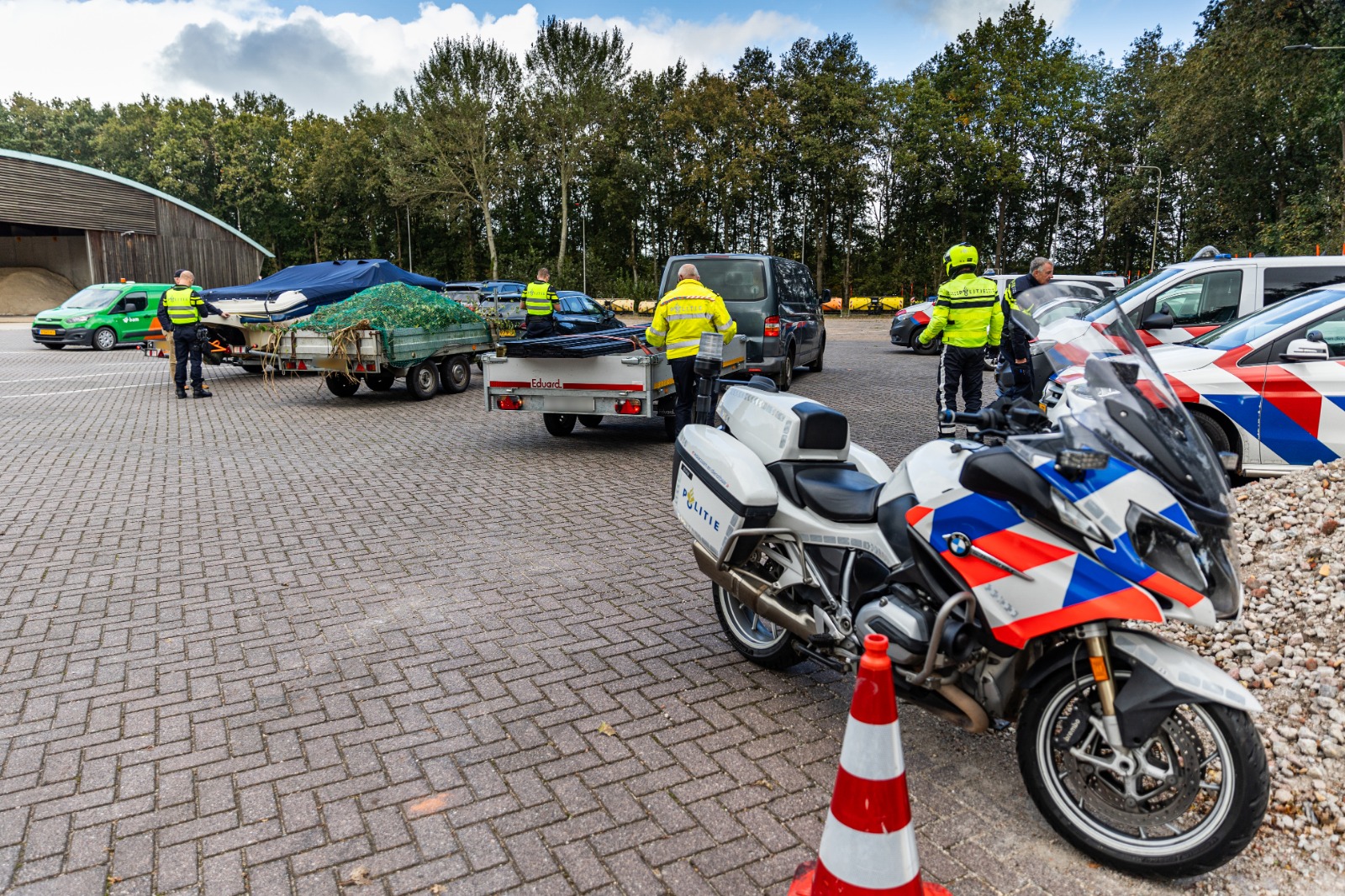 Automobilist rijdt onder invloed bij grote verkeerscontrole