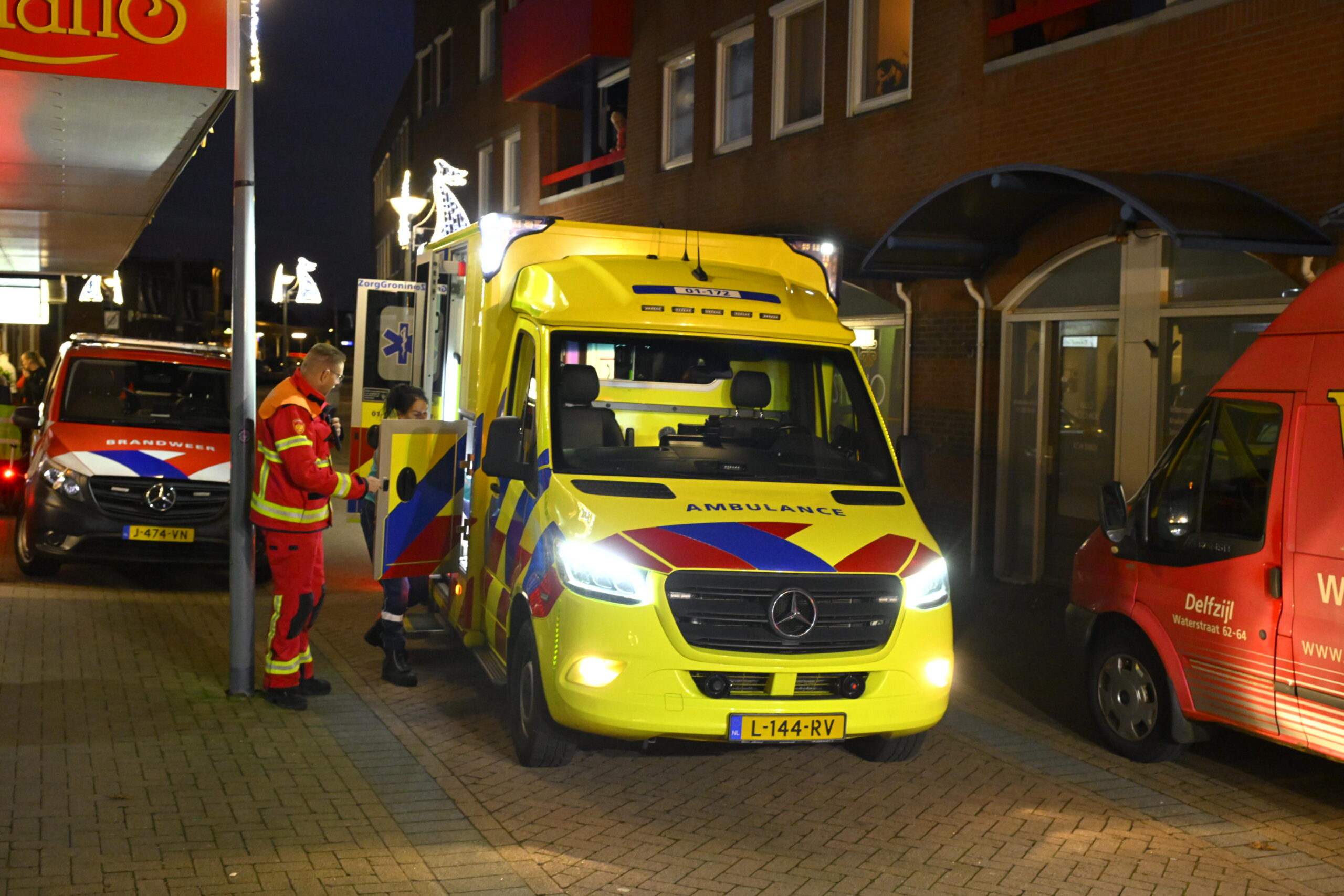 Persoon onwel in woning door vreemde lucht