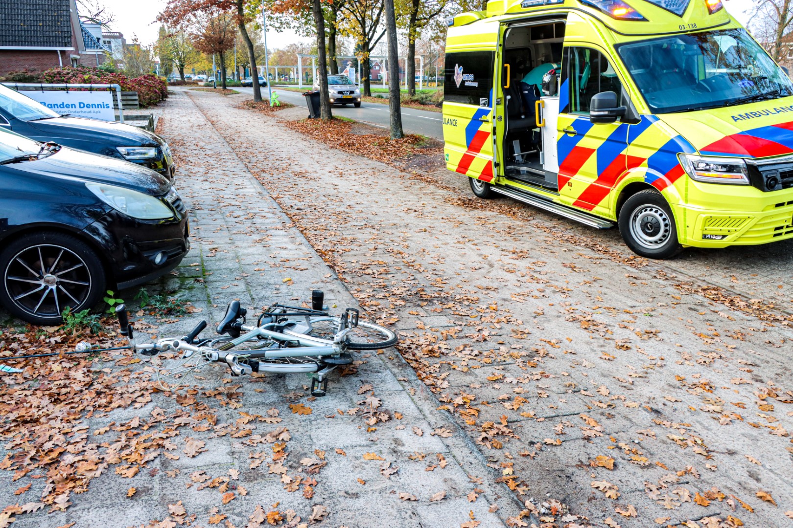 Fietser gewond na botsing met automobilist