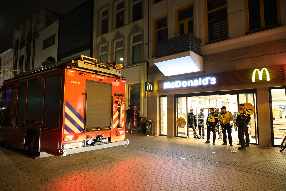 McDonald’s ontruimd na brand in frituurpan