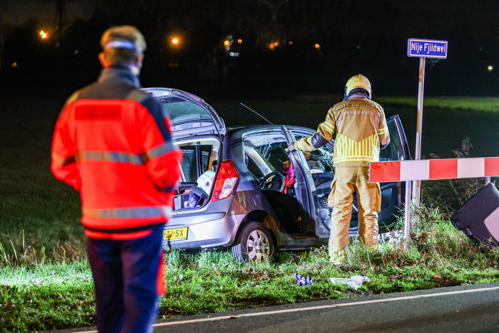 Man en zwangere vrouw raken gewond bij ernstig ongeval