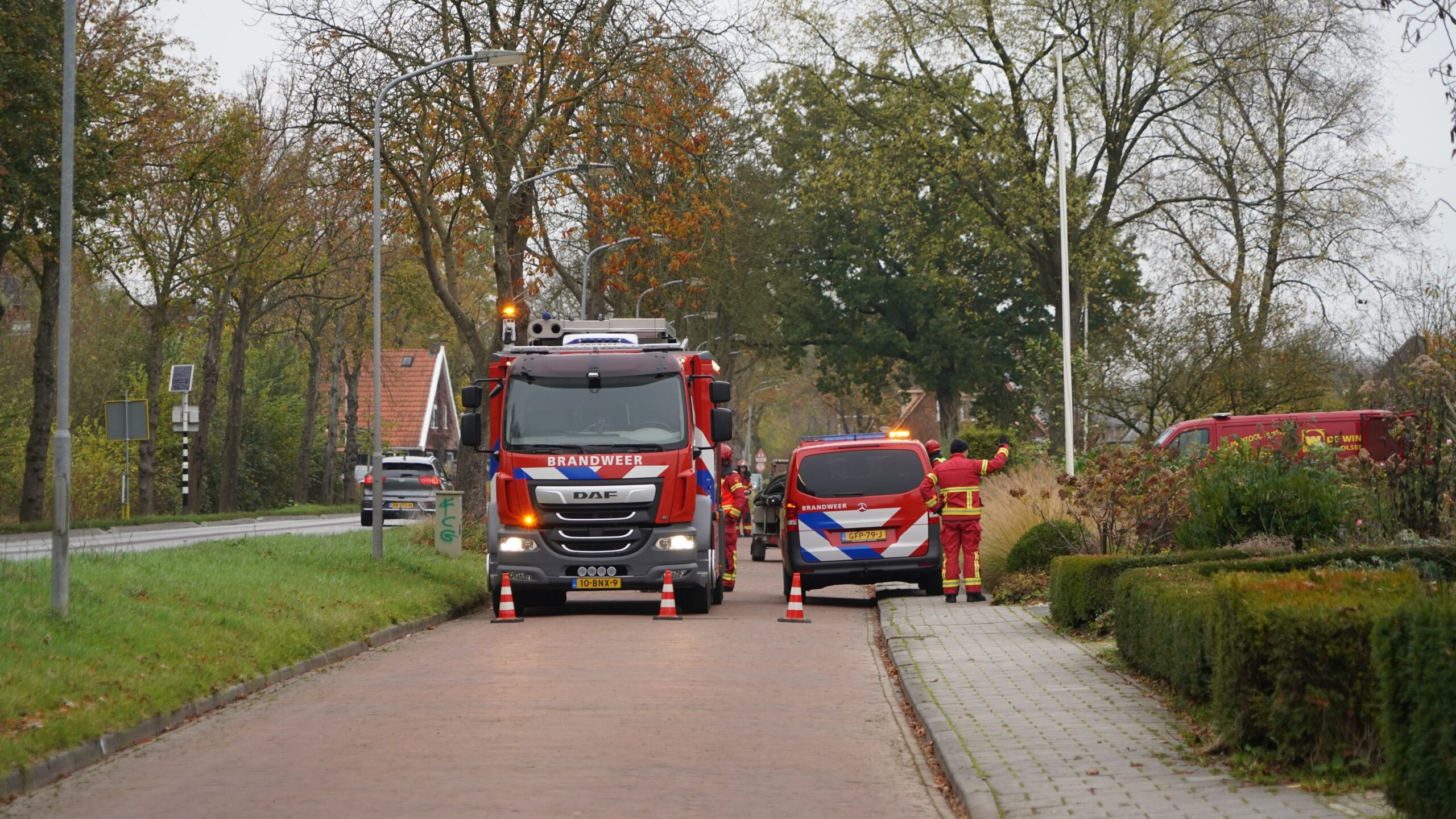 Werkzaamheden in tuin veroorzaken gaslek