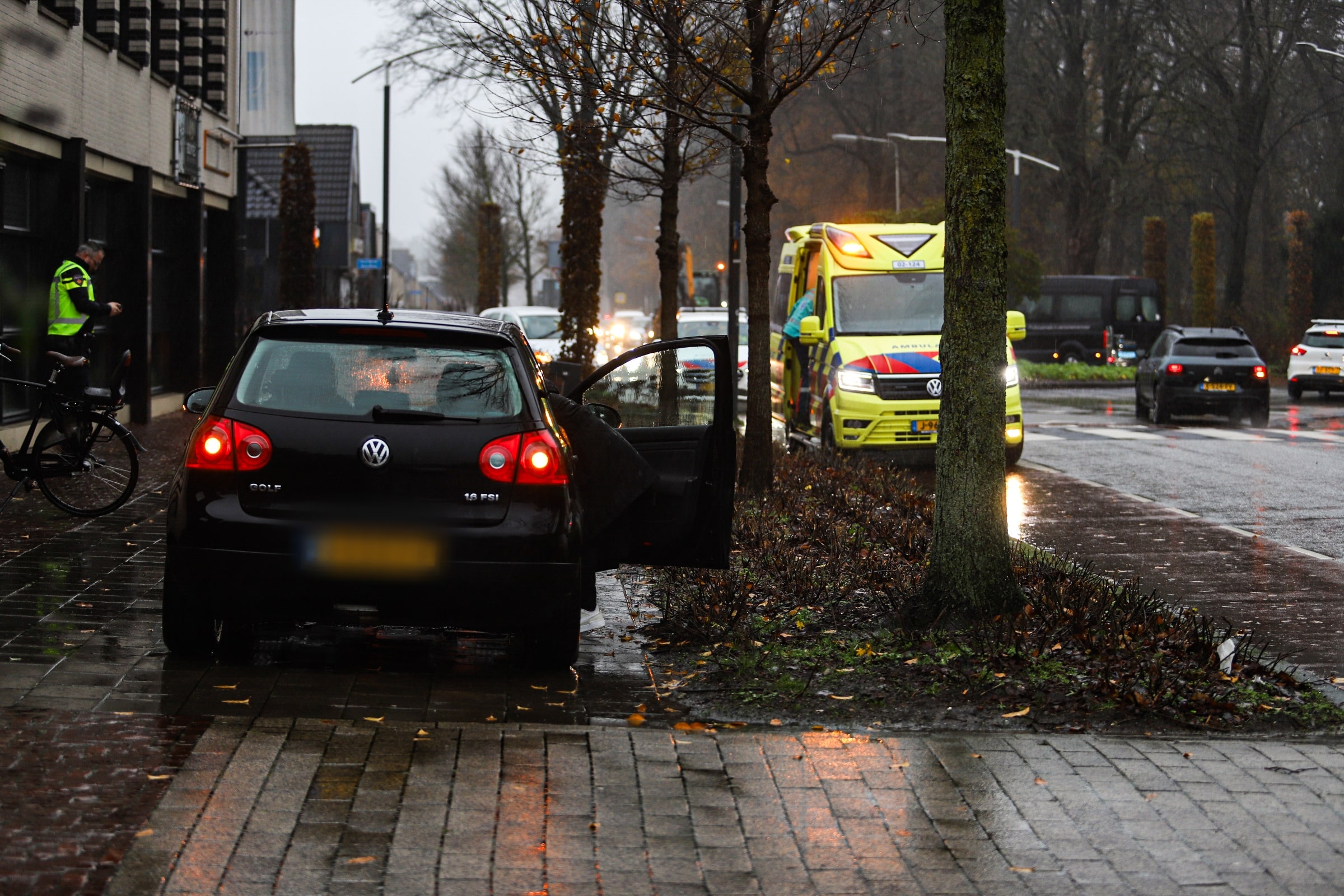 Gewonde bij kop-staartbotsing