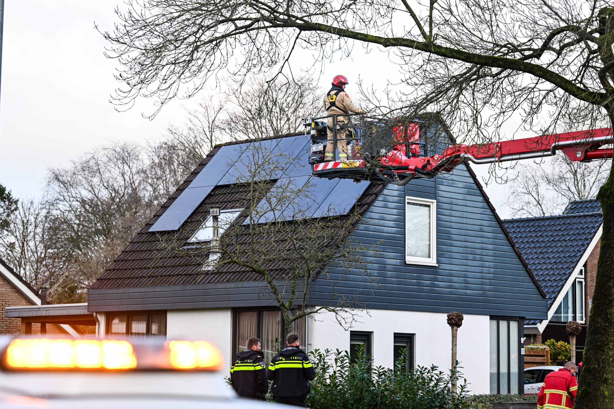 Woning vol rook na schoorsteenbrand