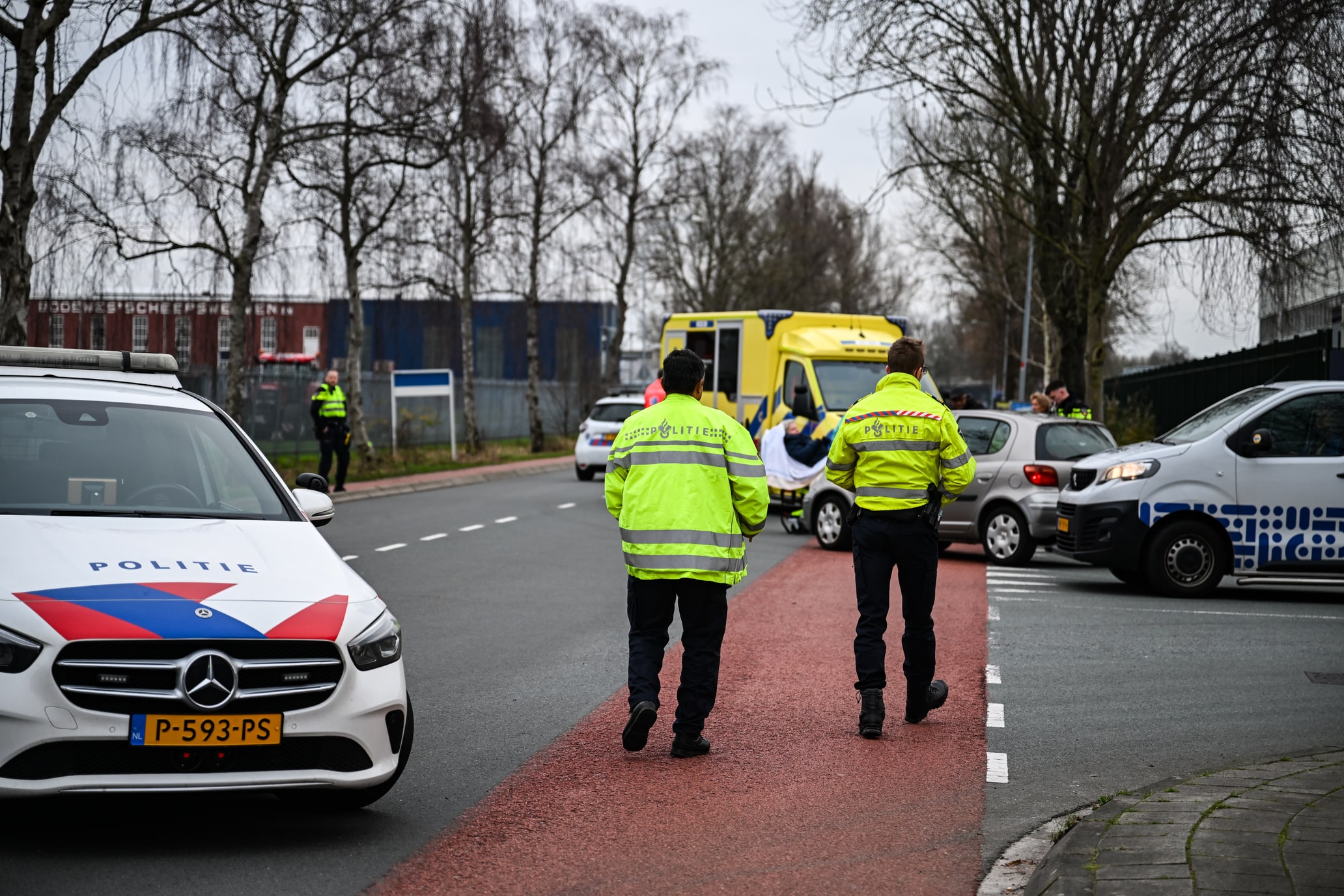 Fietser gewond na aanrijding met auto