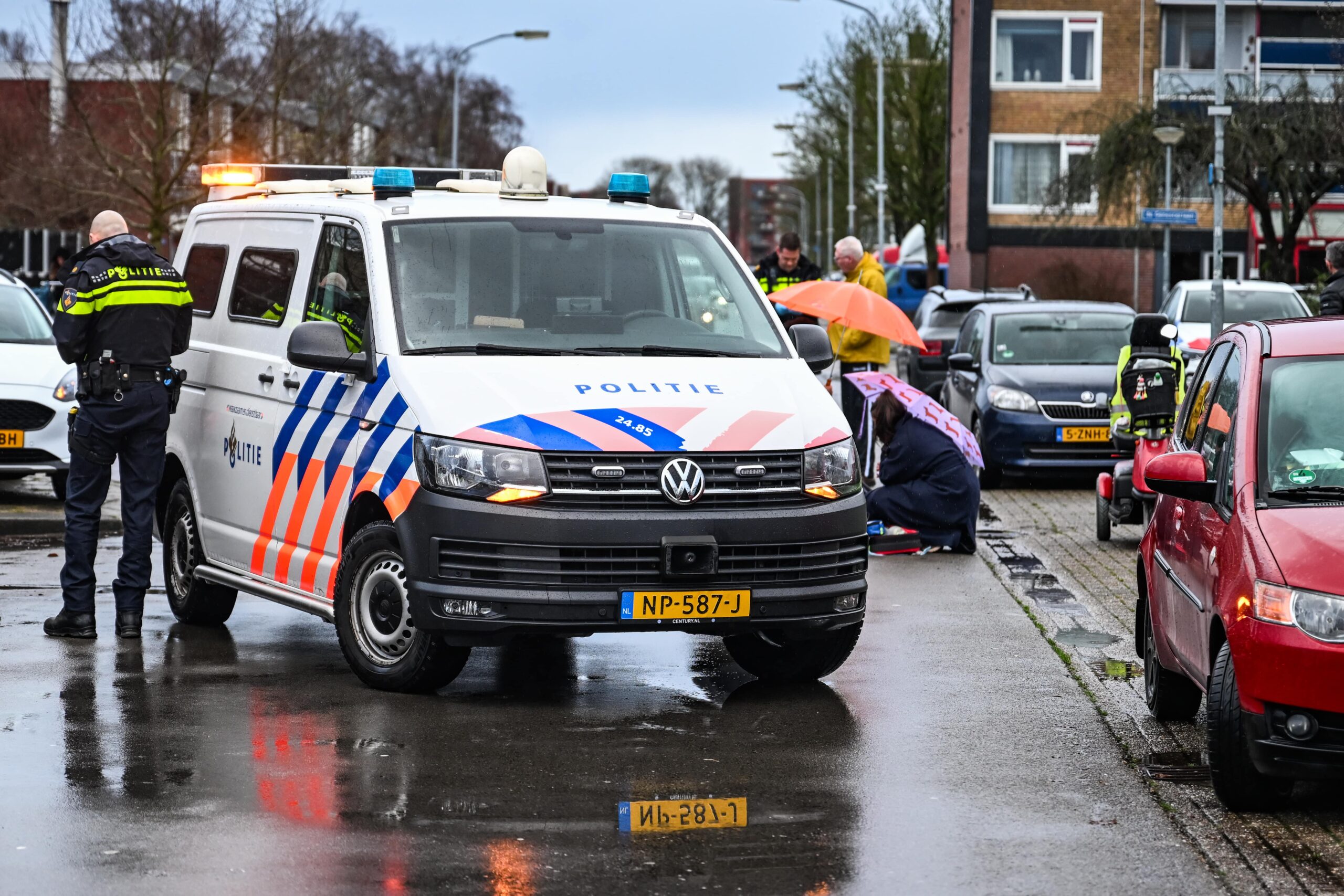 Scootmobieler gewond na aanrijding met auto
