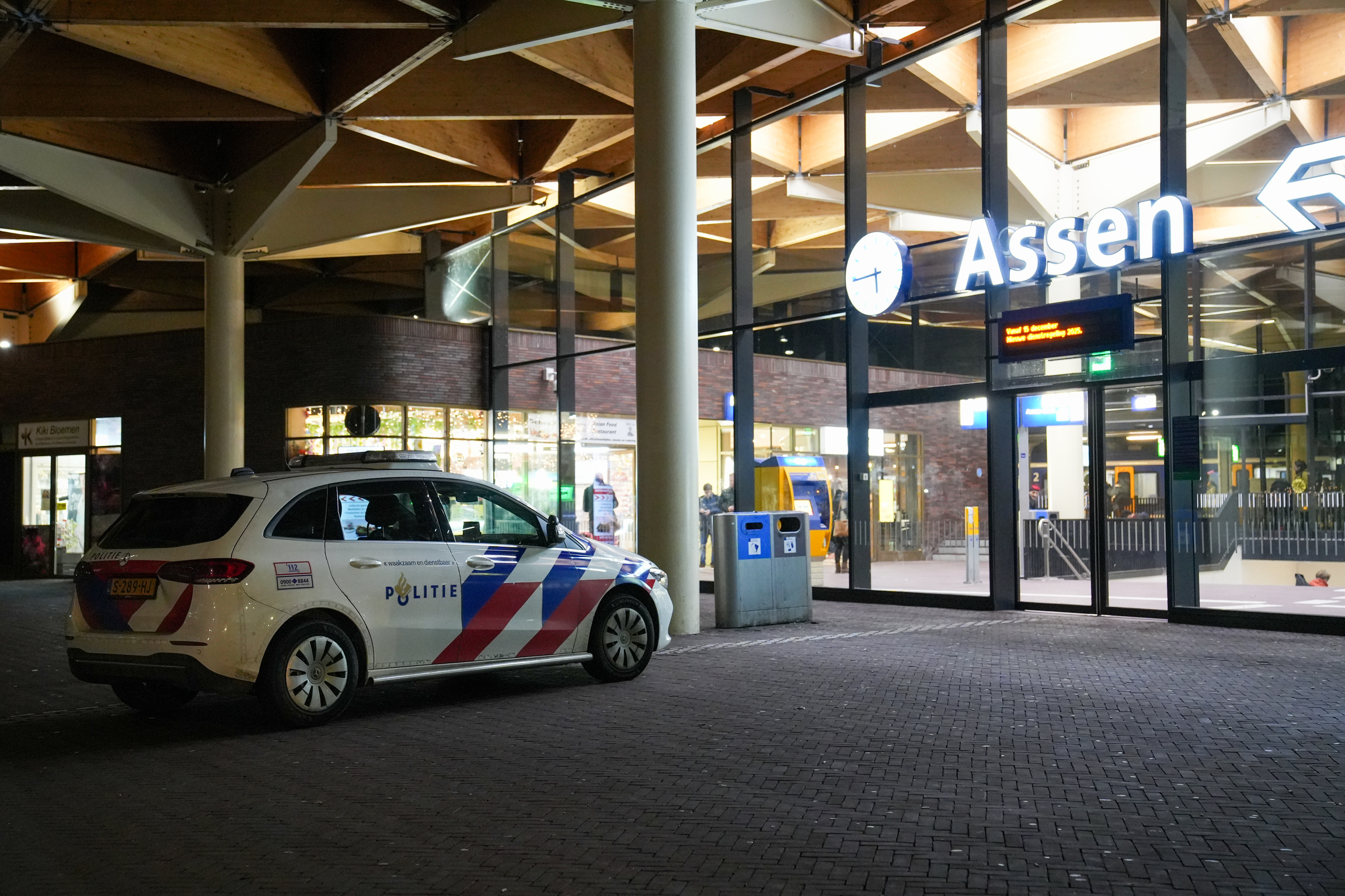 Politie in actie voor mogelijk persoon op spoor