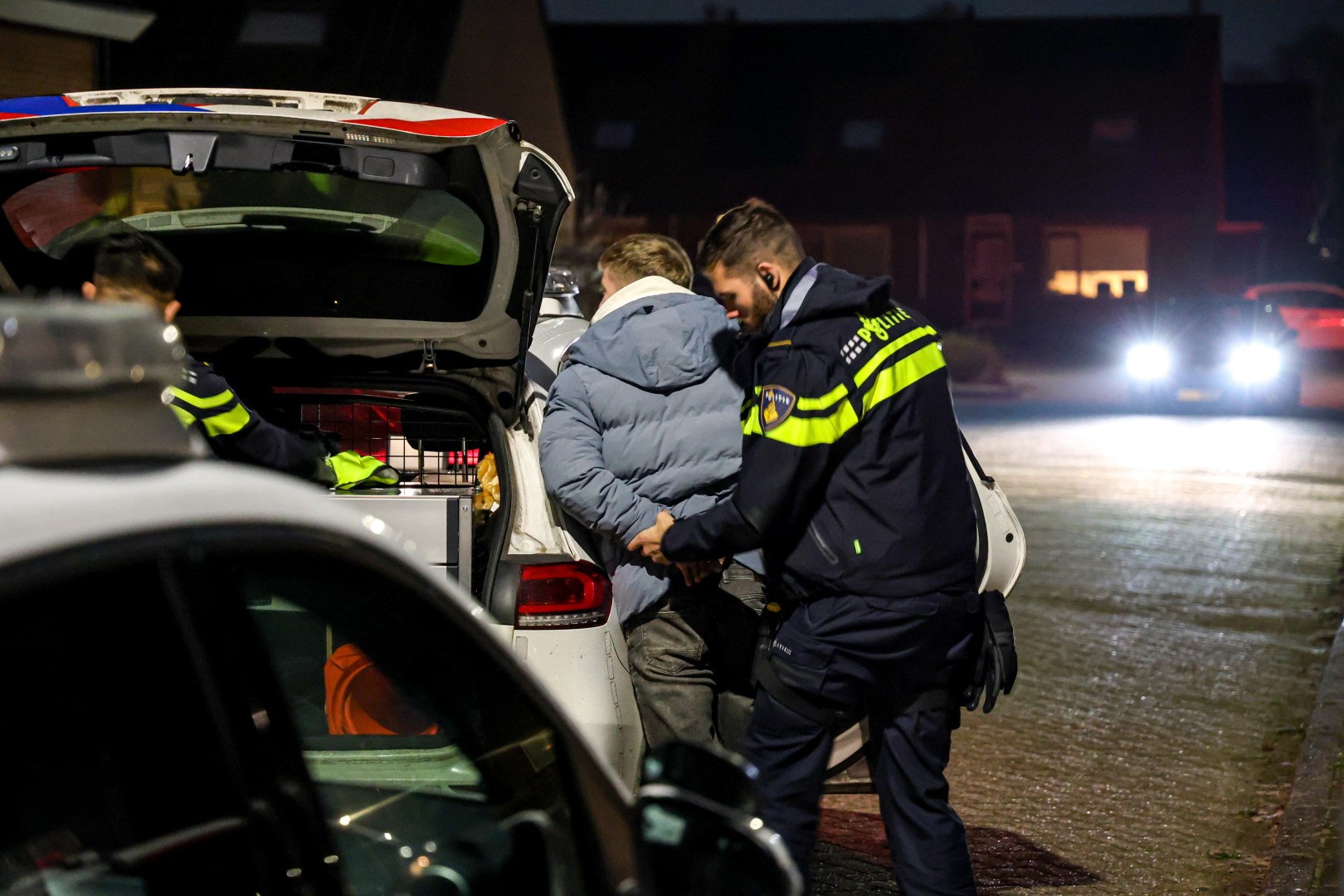 Aanhouding na wilde achtervolging