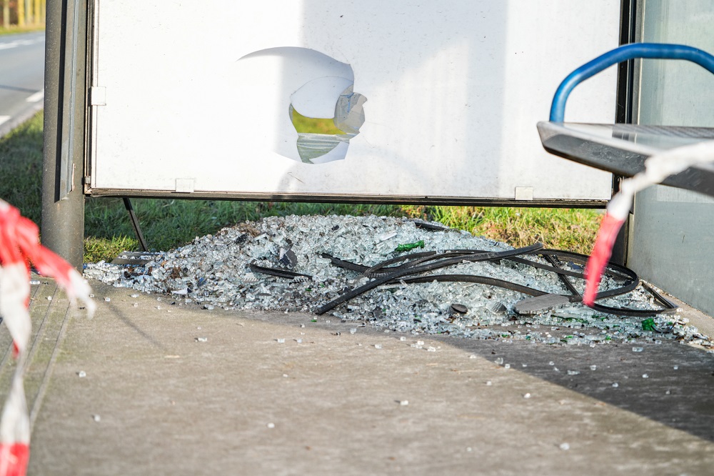 Opnieuw bushokjes vernield in Emmen