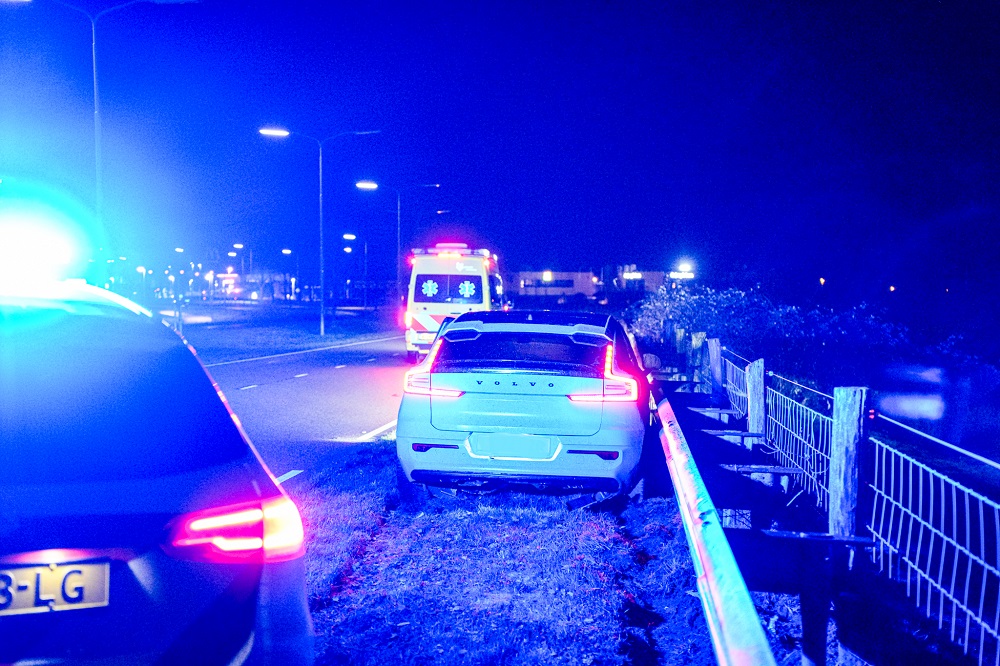 Inzittenden kiezen hazenpad na crash, één aanhouding