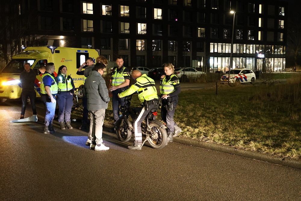 Jongen op fatbike gewond bij ongeval