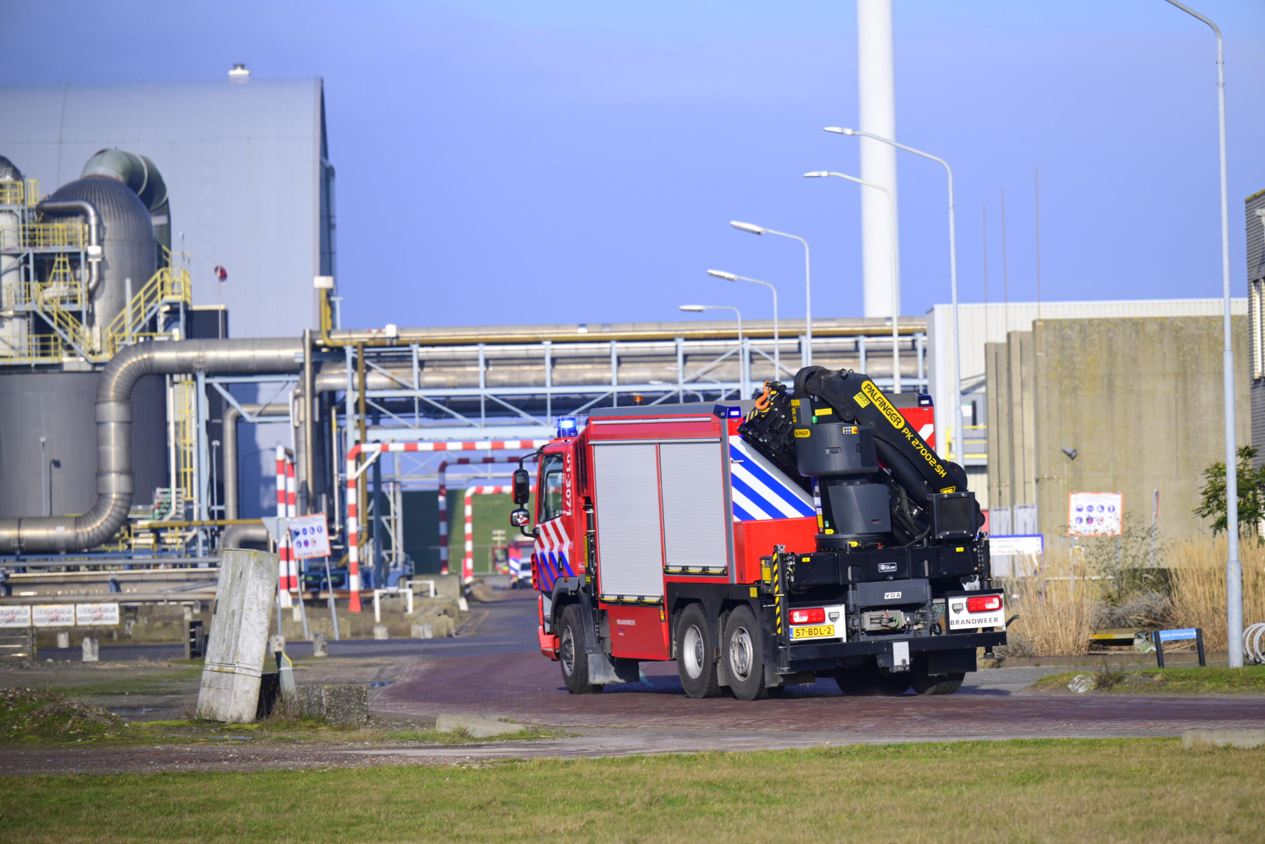 Chemiepark in Delfzijl ontruimd na chloorlekkage