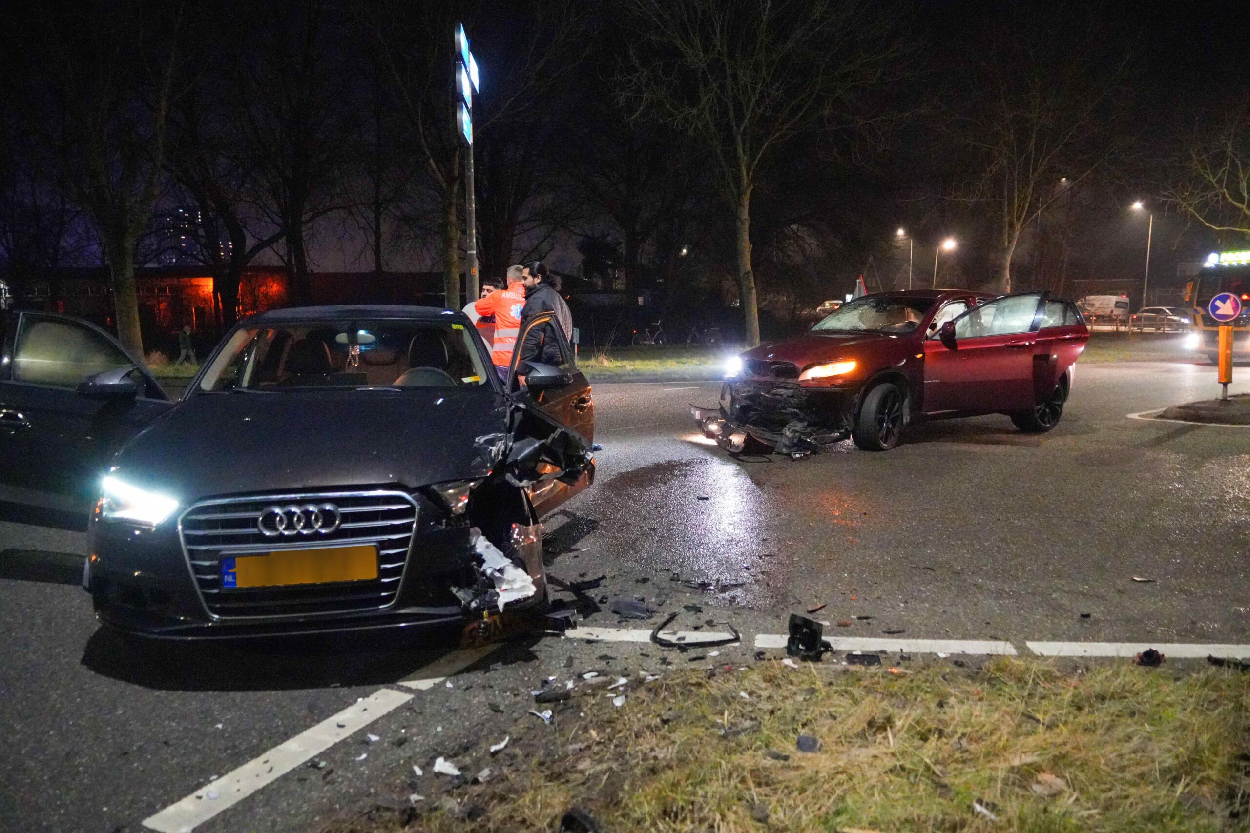 Flinke schade na ongeval tussen twee personenauto’s