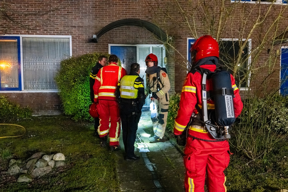 Politie onderzoekt mogelijke brandstichting bij woning