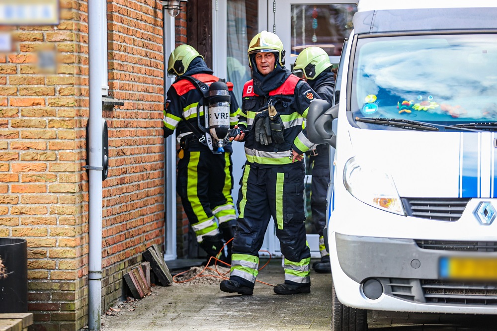 Woning vol gas na lekkage in leiding