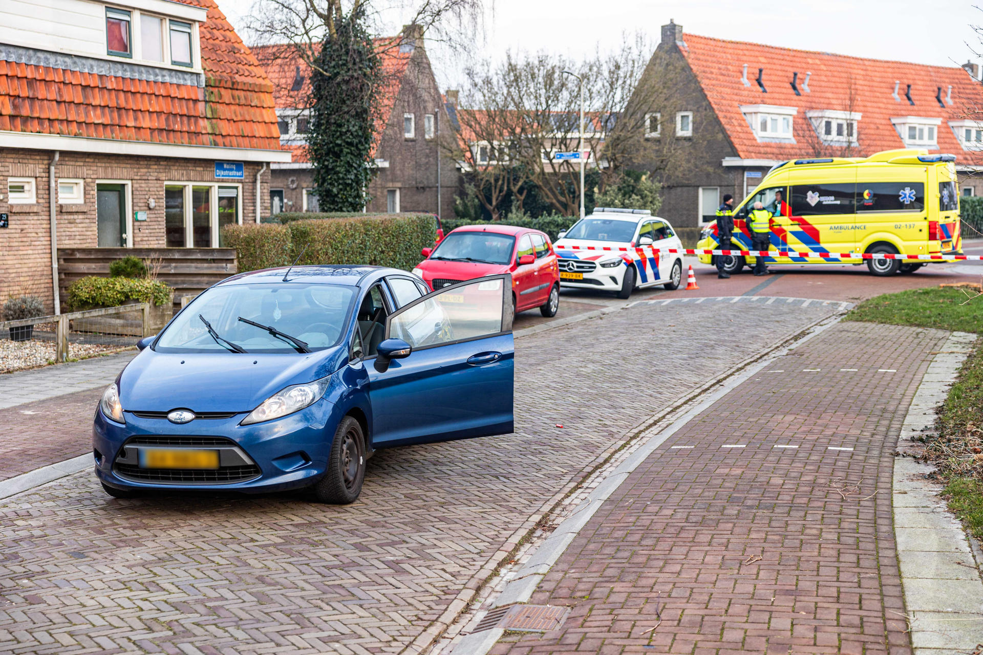 Gewonde bij poging tot autodiefstal