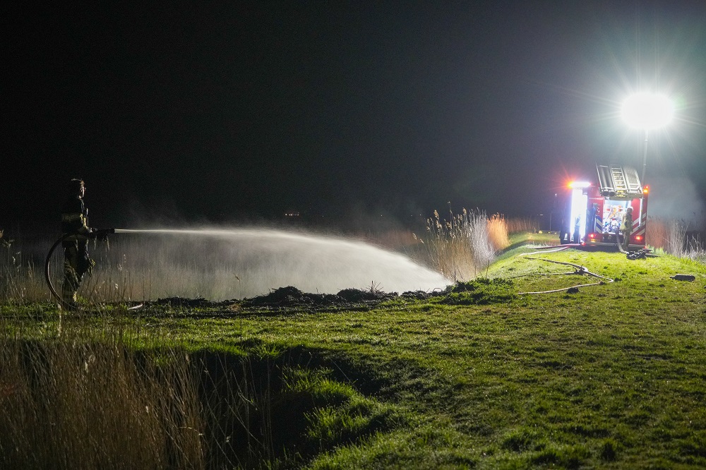 Grote inzet brandweer bij verschillende natuurbranden
