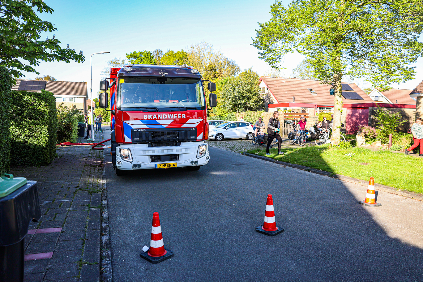 Brandweer rukt uit voor keukenbrand