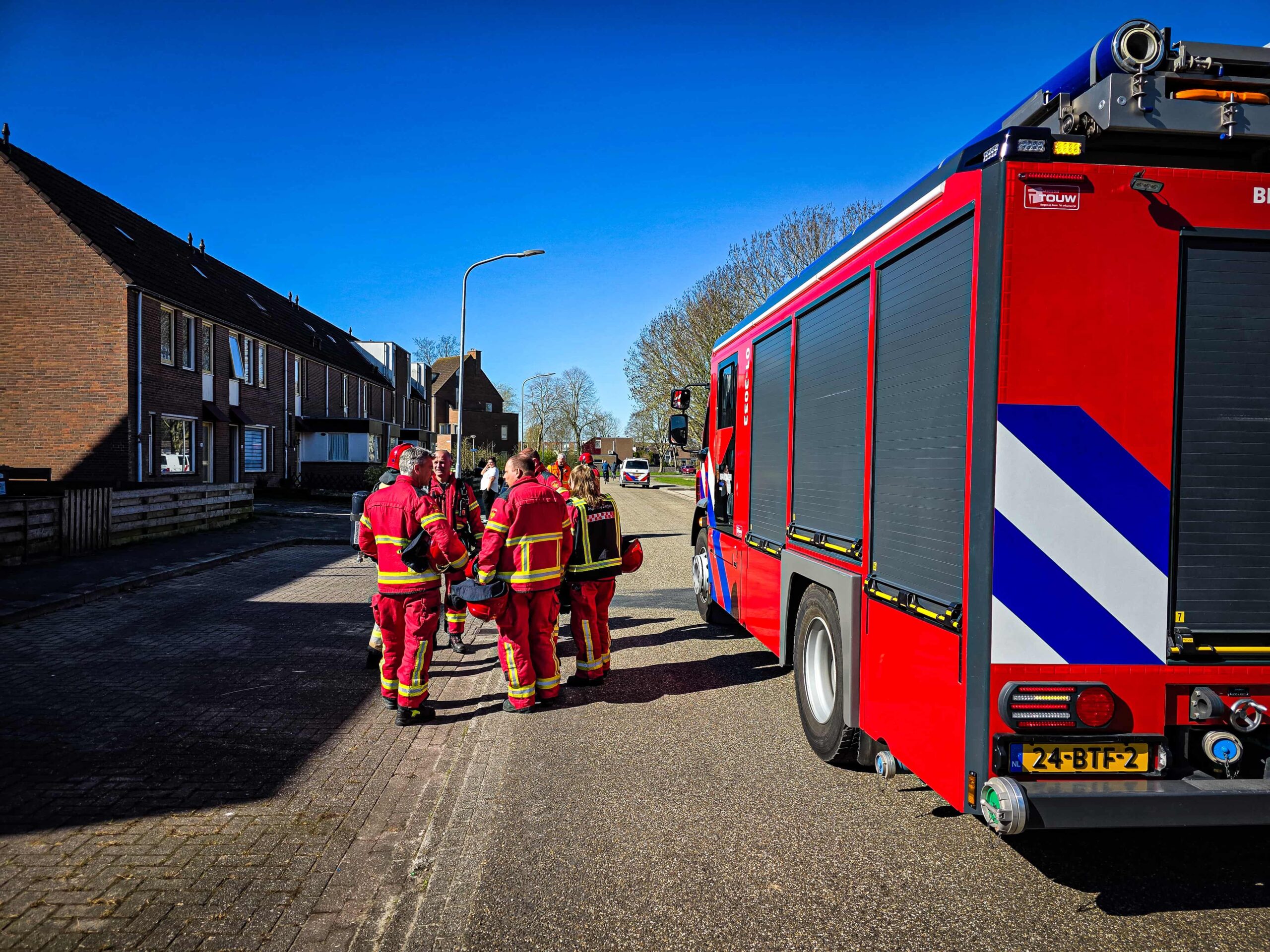 Bewoonster ruikt gaslucht in de woning