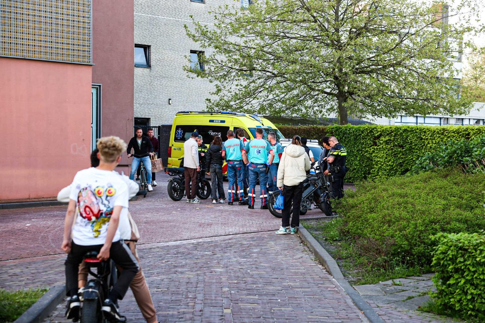 Twee gewonden bij botsing tussen fatbikers