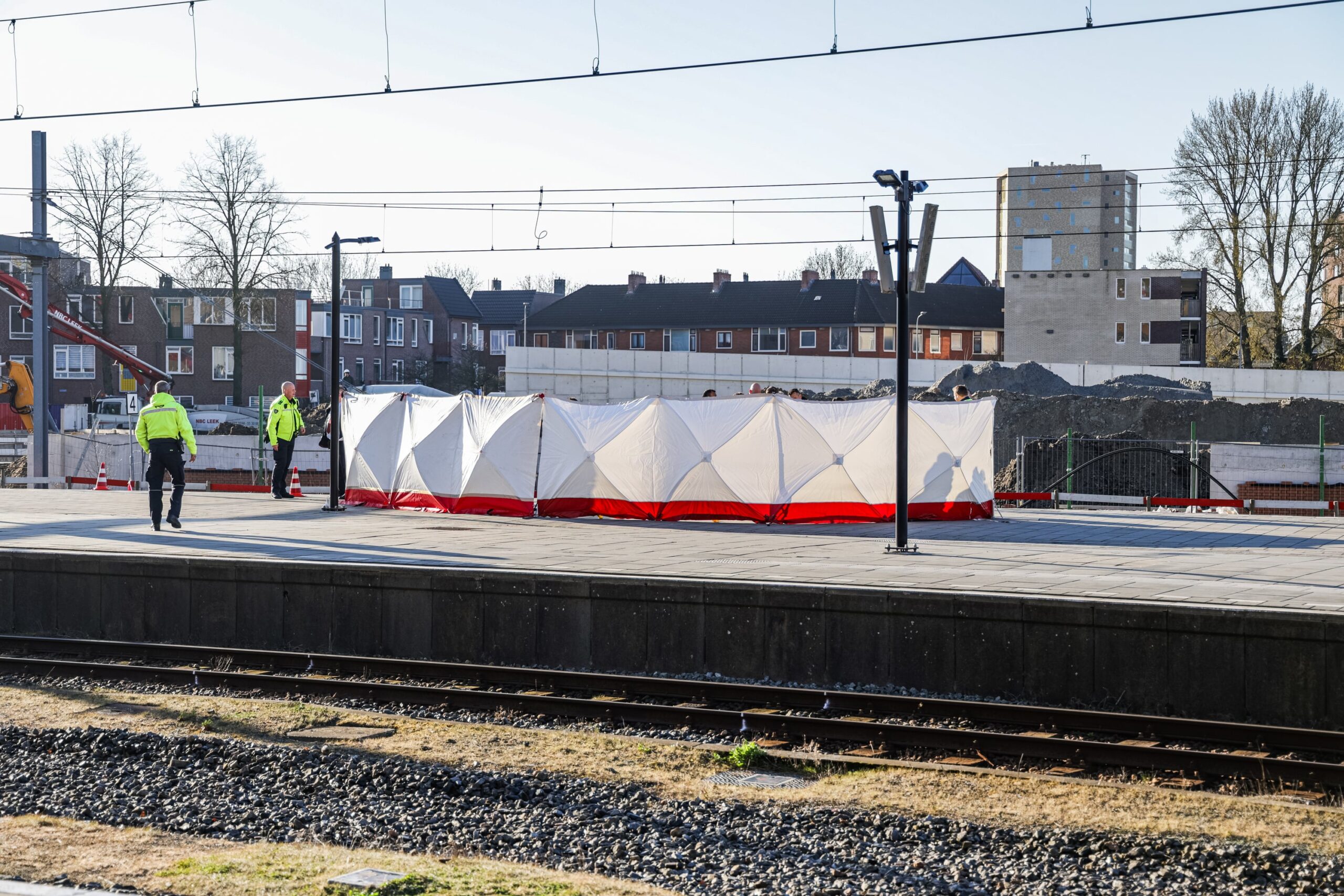 Lichaam gevonden op perron bij station