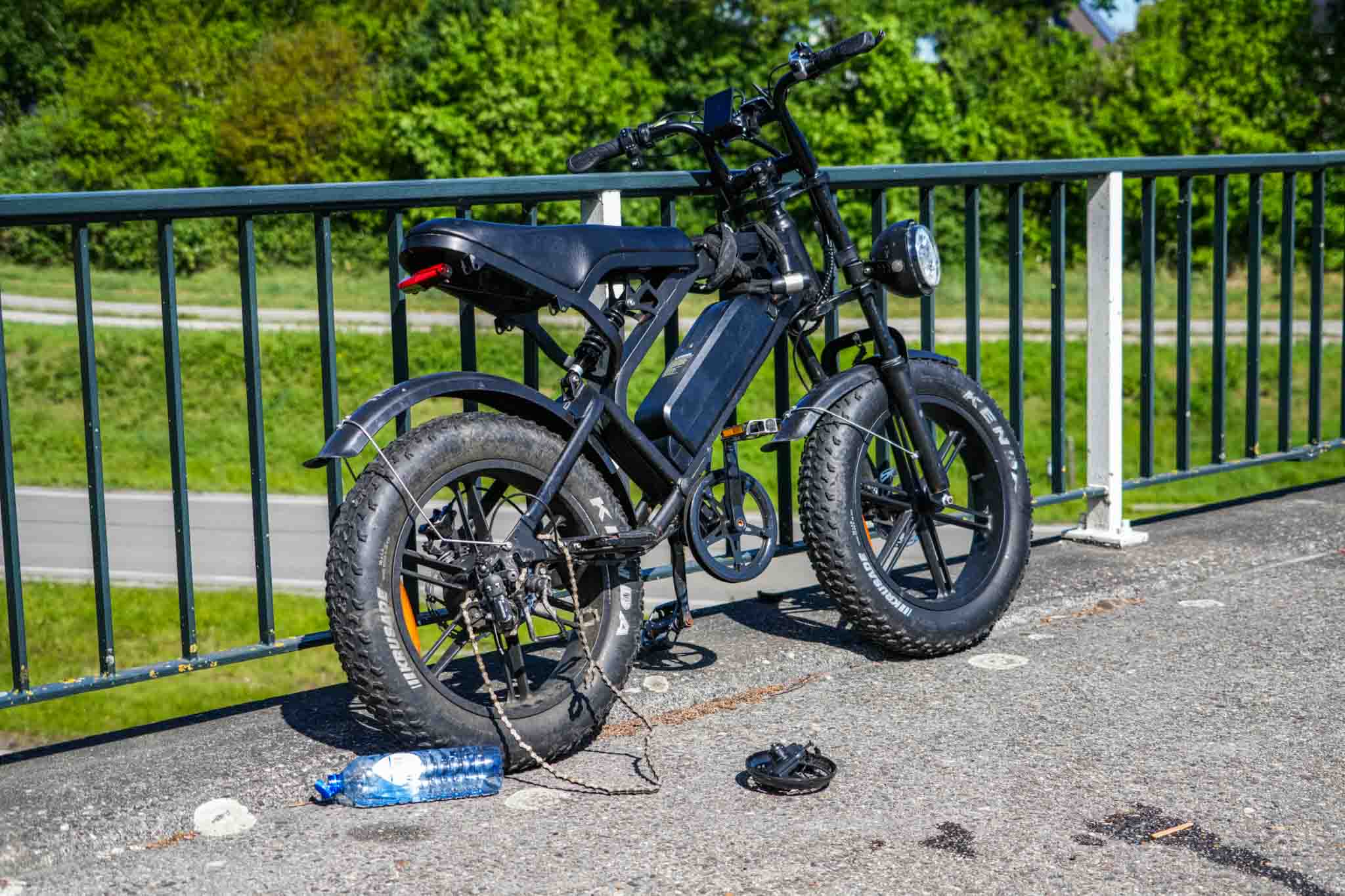 Gewonde bij aanrijding tussen auto en fatbike