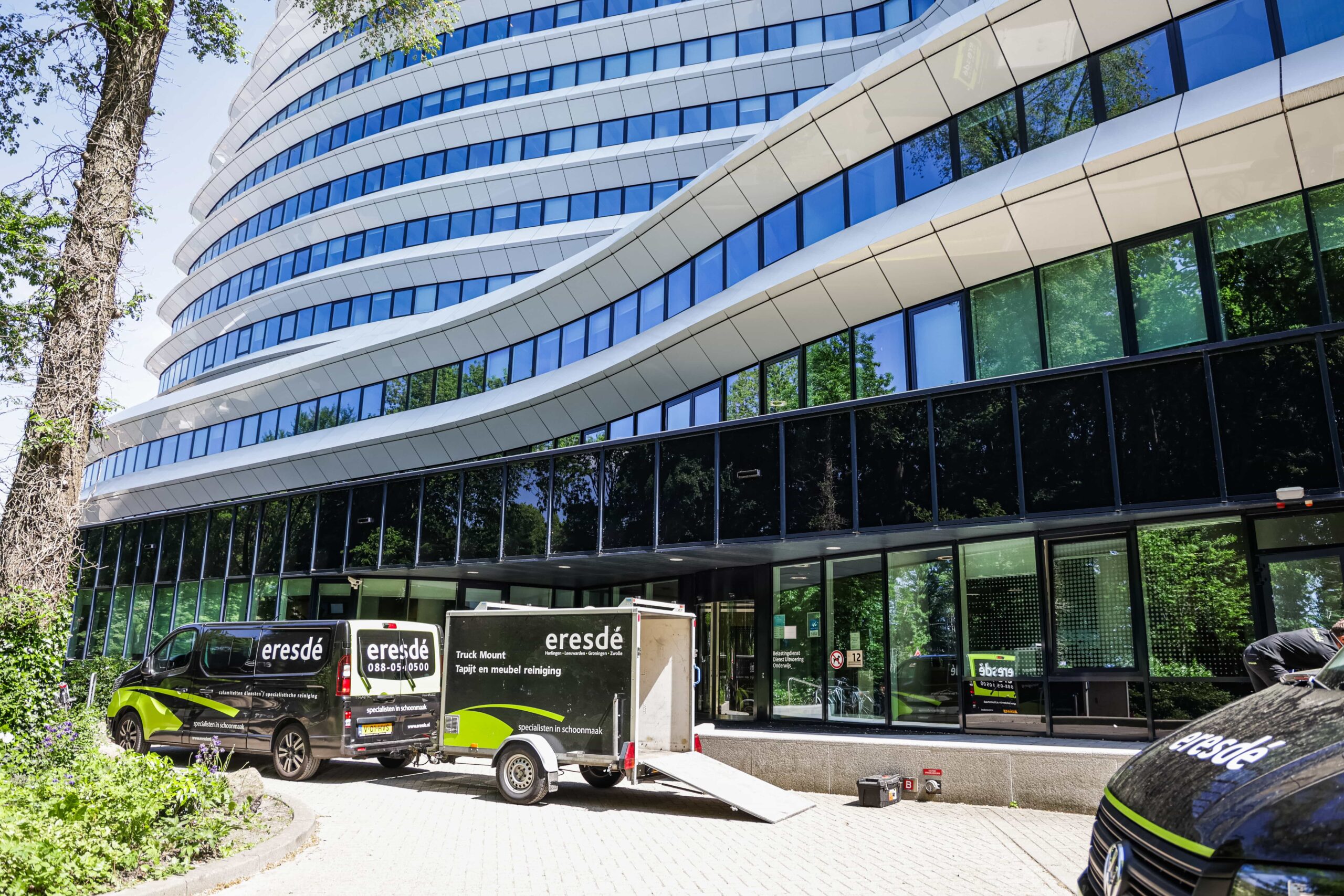 DUO-gebouw gesloten na waterlekkage bij Belastingdienst