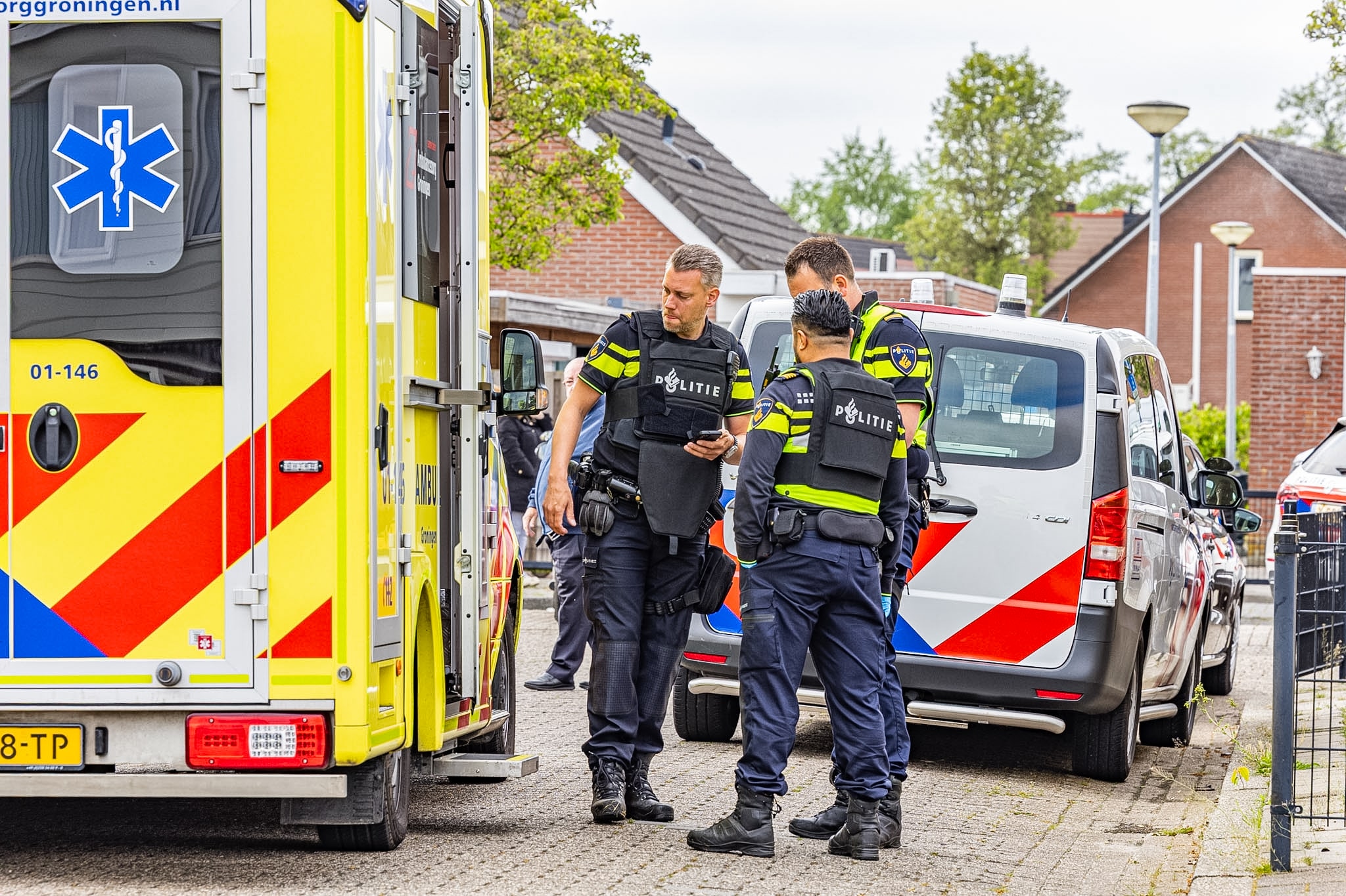 Gewonde bij mogelijk steekpartij