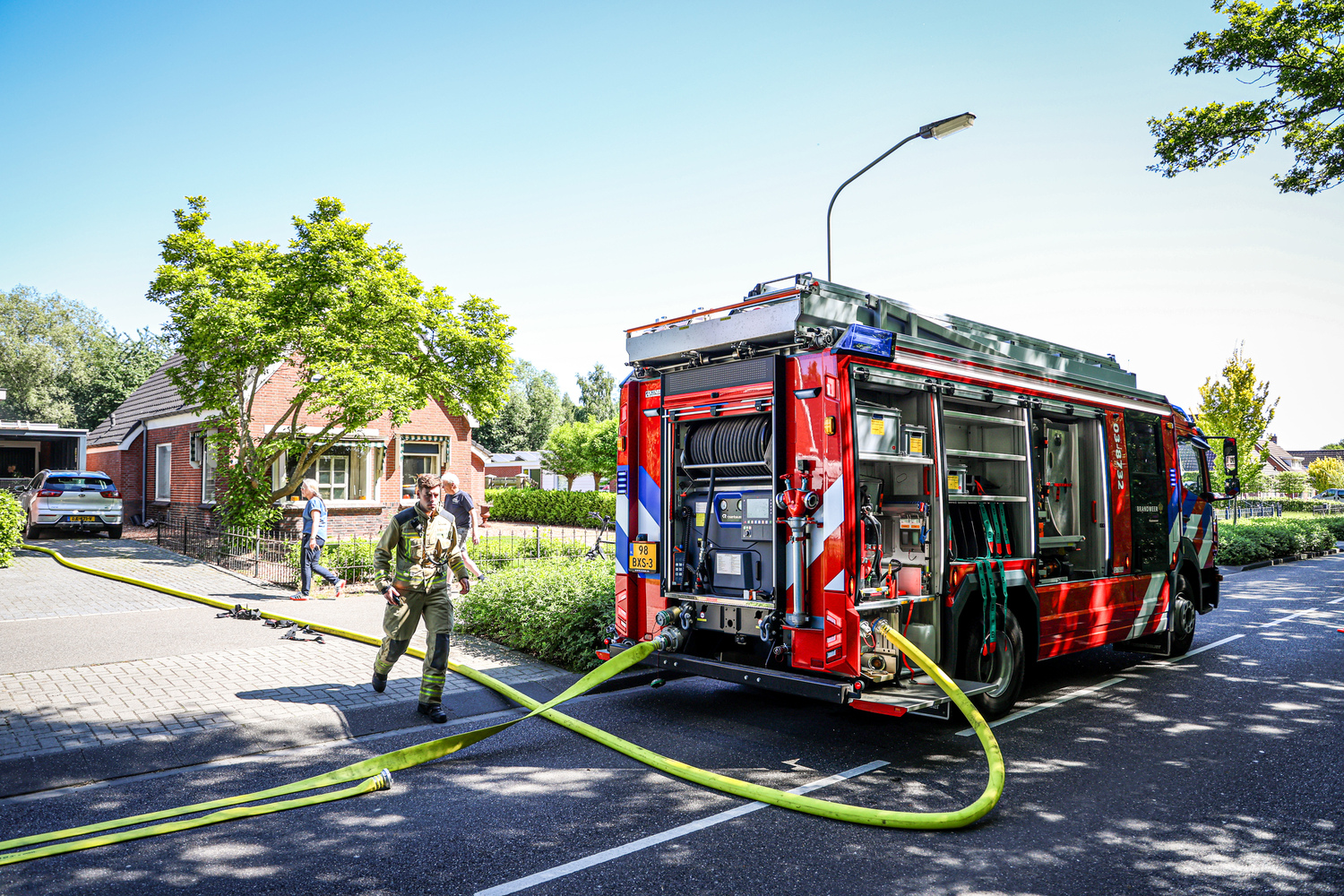 Brand in schuurtje snel onder controle