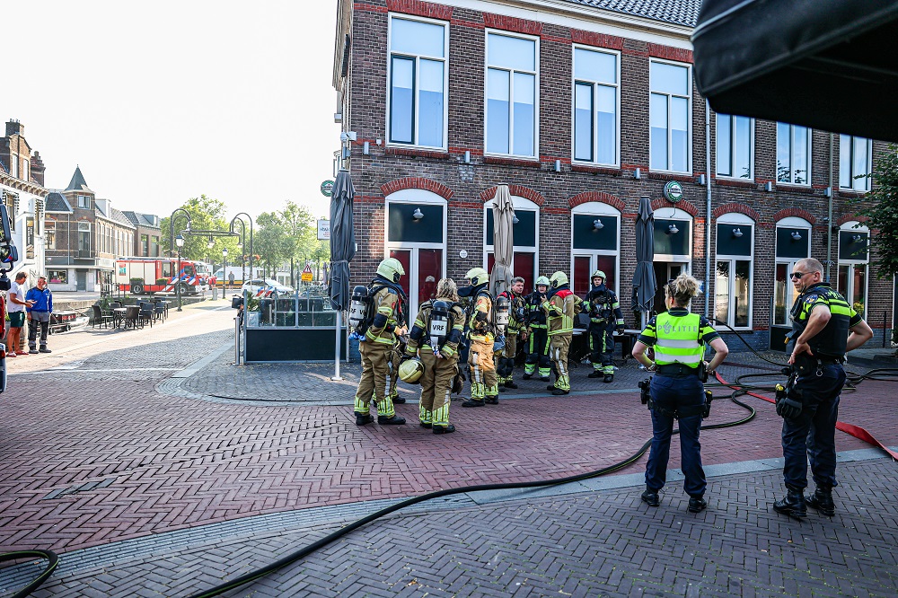 Brand in horecagelegenheid snel onder controle