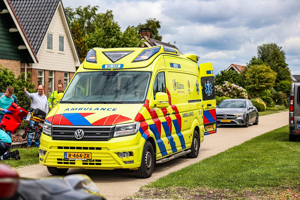 Wielrenster gewond door aanrijding
